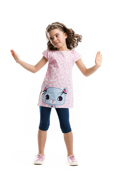 MSHB&G Women's Maviş Girl's Tunic Tights Set