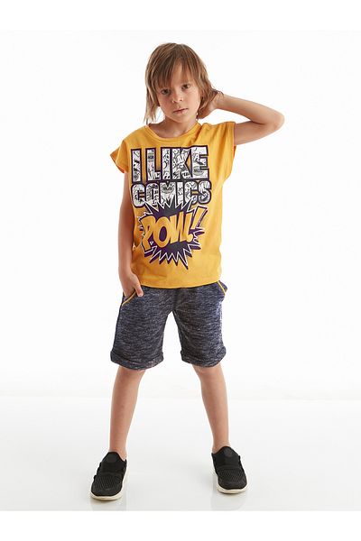 MSHB&G Comics Boy T-shirt Shorts Set
