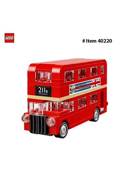 Choice 40220 Lego 40220 Creator Double Decker London Busbuilding Blocks Bricks Toy For Kids Children's Da
