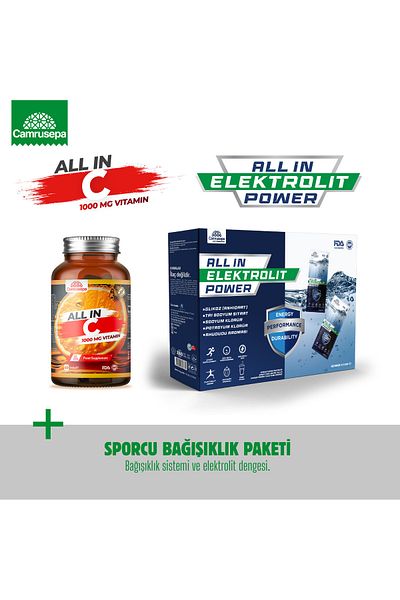 Camrusepa All in Vitamin C + All in Electrolyte Power |   Advantageous Pack of 2