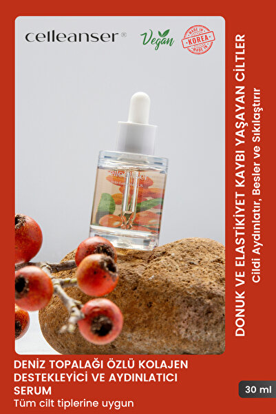 celleanser Deniz Topalağı Içeren Leke Karşıtı, Aydınlatıcı, Yaşlanma Karşıtı,...