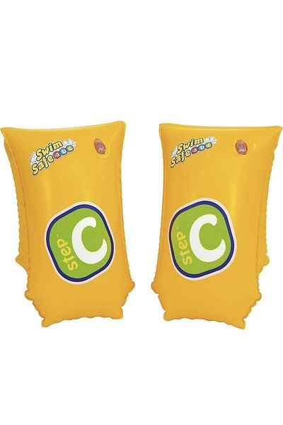 BESTWAY - Inflatable Sleeve, For 5-12 Years Old Children, 30 X 15 Cm, (WITH 1 BLACK SEA GLASSES)