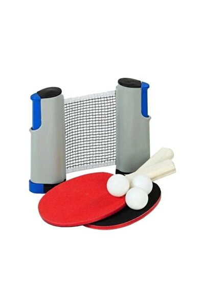 Hubstein Table Tennis Net Racquet Ball Set 6 Ping Pong Net with Automatic Tensioning Mechanism Compatible with All Tables