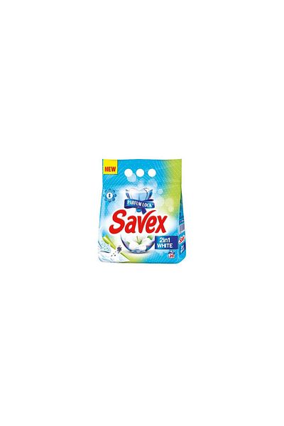 SAVEX Automatický prací prostředek PowerZyme 2v1 White, 2 kg