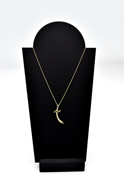 Amoure Gold 14 Ayar Altın Zülfikar Kılıç Kolye