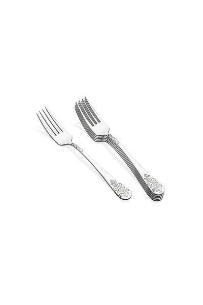 on-on 18/10 Zeugma Sweet 6-Piece Fork Set