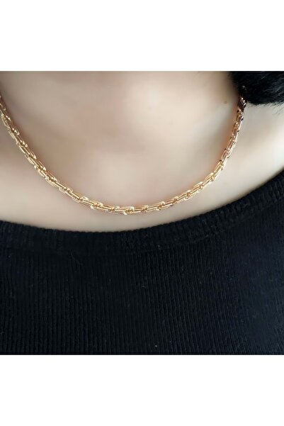 ACAR TAKI XUPING BURGU KOLYE 40 CM-4MM-ROSE ACR4651