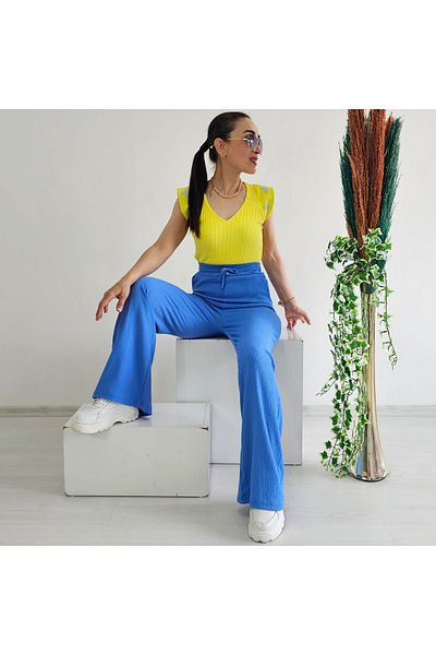 Altı Üstü Butik Pantaloni Spider cu picioare largi