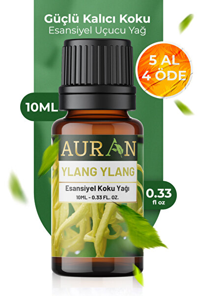 AURAN Ylang Ylang Esansiyel Uçucu Koku Yağı Buhurdanlık Yağı Difüzör Esansı H...
