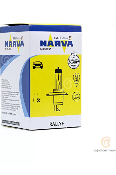 Narva Ampul H4 12v 100/90w P43t Tırnaklı - 2 Adet