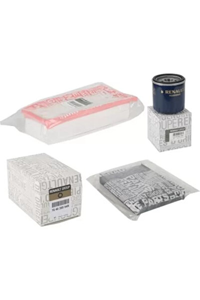 Genel Markalar Renault Clio 4 - Symbol 3 1.5 2012 Sonrası Filtre Bakım Seti