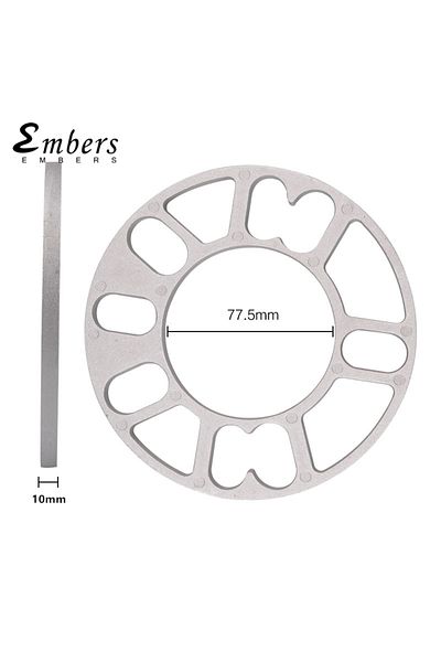 Choice 10mm Aluminum Alloy Wheel Spacers 3mm 5mm 6mm 8mm 10mm Gasket Tire Hub Adapters For 4x100 5x100 5x10