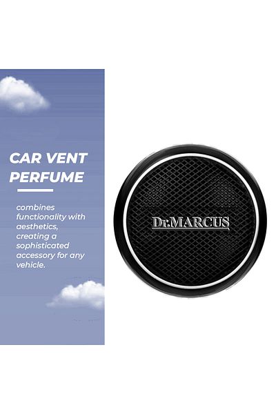 Generic Dr. Marcus New Car Car Air Freshener Vent Clip, Speaker Shape Design, Up To 45 Days Fragrance