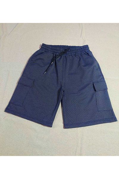 GOLSREY Unisex Navy Blue σορτς με τσέπη Cargo