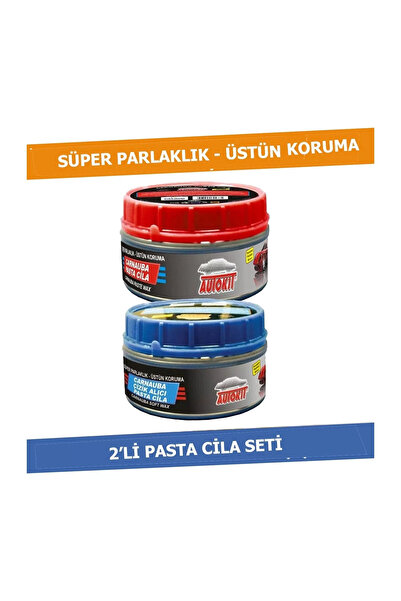 Autokit Pasta Cila Seti 2'li Çizik Alıcı Ve Parlaklık (2 Adet )