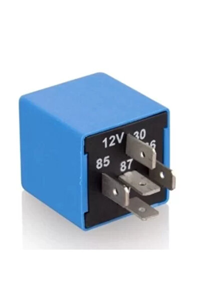 Genel Markalar Titreyen Korna Rölesi (KESİCİ RÖLE) 12 Volt 30 Amper 5 Uçlu Ad...