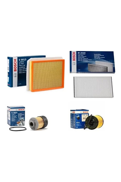 Bosch Usta Parçacı Opel Astra H 1.3 Cdti Filtre Bakım Seti (2005-2013)