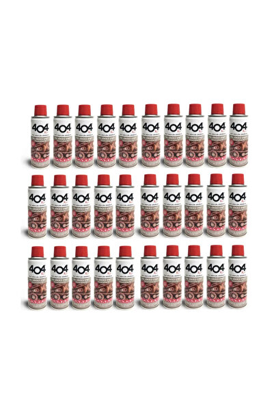 404 Kimya 404 Pas Sökücü 30 Adet (1 KOLİ) Sprey 200 Ml. (YENİ NESİL TASARIM)