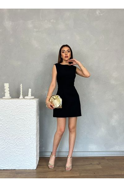 Nesil Waist Seated Mini Daily Special Day Graduation after Women's Dress