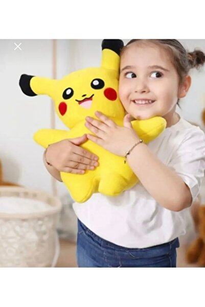 ABACA Pikaçhu Oyun Arkadaşı Uyku Arkadaşı Peluş 45 Cm