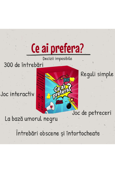 Legendary Gifts What would you prefer? / Impossible decisions, party playing cards