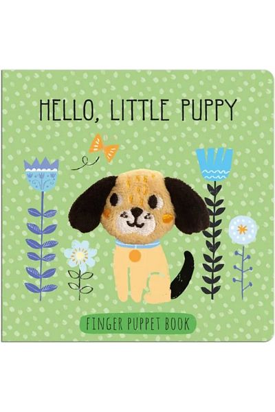 North Parade Children's book, NPP, Hello Little Puppy - Children's Finger Puppet Book, 1+ years
