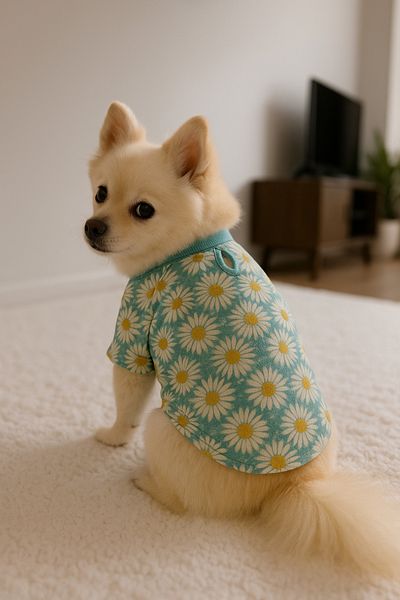 MPZ Pets Cat and Dog Outfit & Dress - Daisy T-Shirt