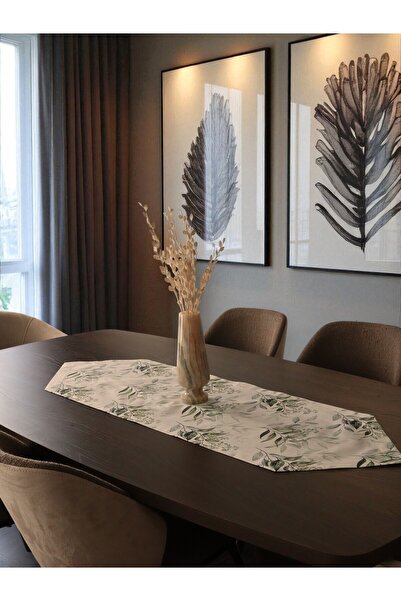 DECOROMA RUNNER CU MARGINE TRIANGULARĂ CU MOTIV DAL - ARTIZANAT