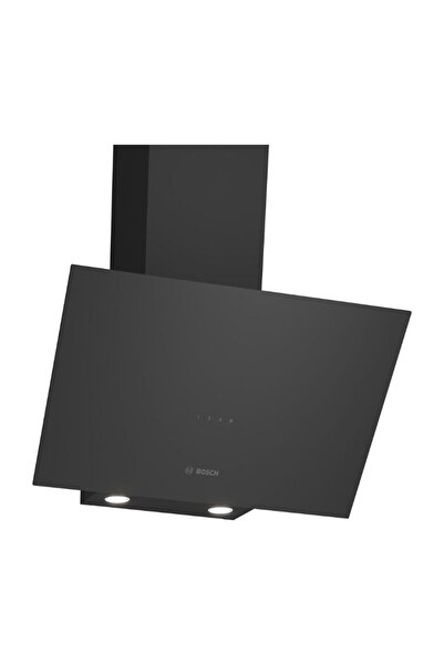 Bosch Series 2, Wall-Mounted Cooker Hood, 60 cm, Clear Glass Black Printed, B...