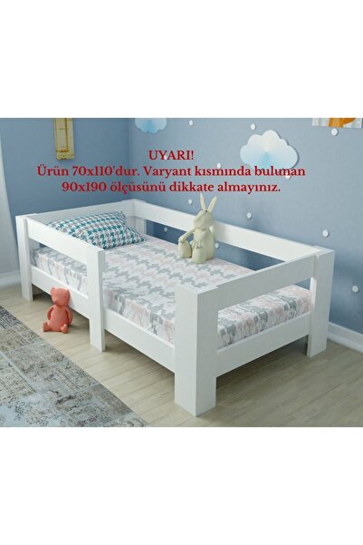 Ninnimo Montessori 70x110 Yatak Uyumlu Mdf Karyola