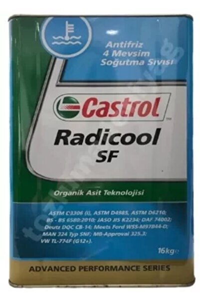 CASTROL Radicool Kırmızı Antifriz Soğutma Sıvısı 16 Kg