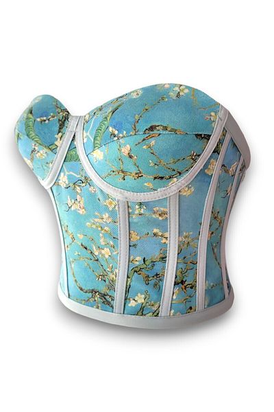 FİYPER Corset cu model de migdal și bustieră 2762