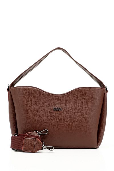 GÖNDERİ(R) Women / Girls Burgundy Long Strap Hand and Shoulder Bag