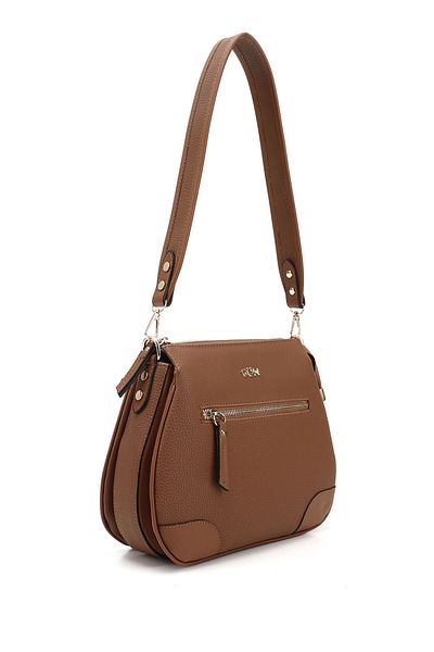 GÖNDERİ(R) Women/Girls Tan Long Strap Shoulder Bag