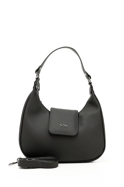 GÖNDERİ(R) Women/Girls Charcoal Long Strap Shoulder Bag
