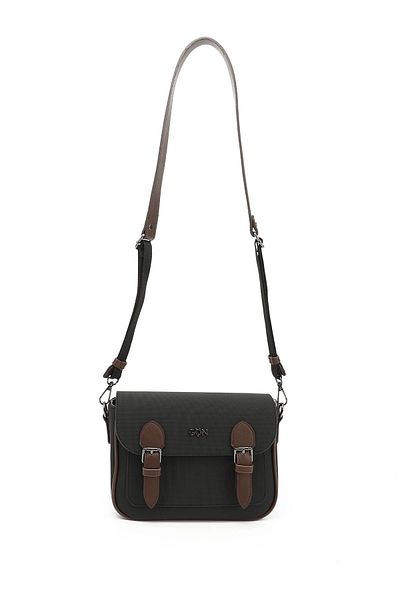 GÖNDERİ(R) Women/Girls Black Long Strap Shoulder Bag
