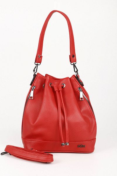 GÖNDERİ(R) Women/Girls Red Floater Drawstring Shoulder and Backpack