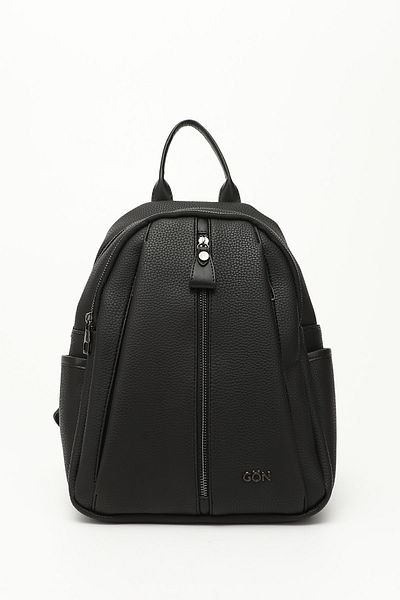 GÖNDERİ(R) Black Gön Large Size Women's Backpack B6810