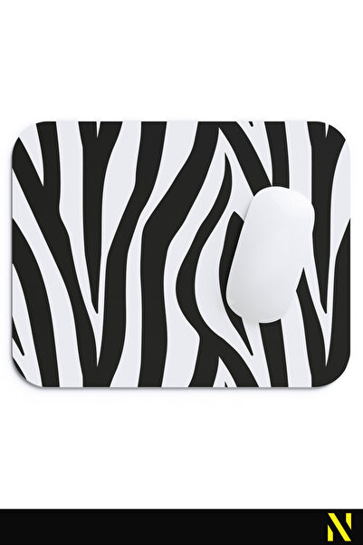 nilizma Zebra Patterned Ergonomic Mouse Pad Non-Slip Base Home and Office Use Mouse Pad Mousepad