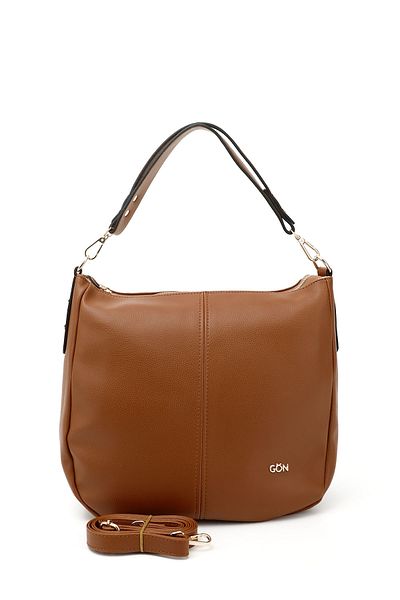 GÖNDERİ(R) Women/Girls Tan Hand and Shoulder Bag