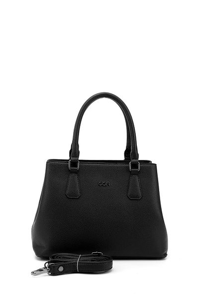 GÖNDERİ(R) Women/Girls Black Hand and Shoulder Bag