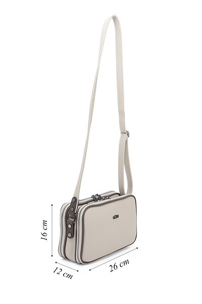 GÖNDERİ(R) Women/Girls Beige Long Strap Shoulder Bag