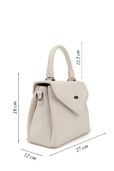 GÖNDERİ(R) Women / Girls Beige Long Strap Hand and Shoulder Bag