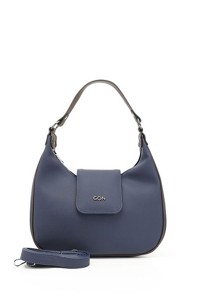 GÖNDERİ(R) Women/Girls Navy Blue Long Strap Shoulder Bag