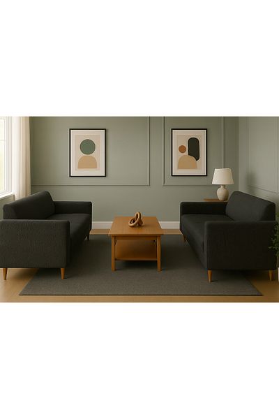 Özlü Home Crocus Jacquard Κάλυμμα καναπέ για 3 άτομα Ελαστικό κάλυμμα καθίσματος Κάλυμμα καναπέ-κρεβάτι Κάλυμμα καναπέ Ανθρακίτη