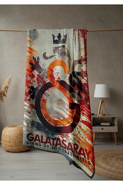 Doruklar Home Collection Πετσέτα θάλασσας με μοντέρνα σχέδια ψηφιακής εκτύπωσης 80x160 cm Trf03