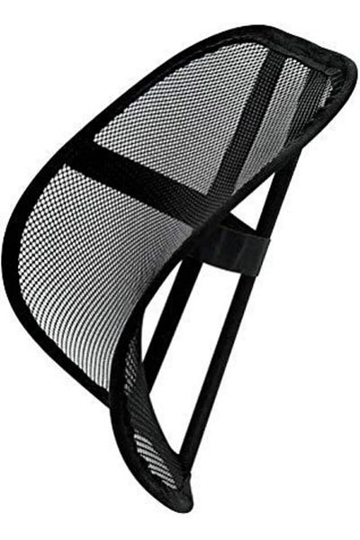 Autokit Mesh Auto Lumbar Support - Mesh Anti-Sweat Backrest - Office Chair Backrest