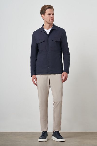 Morven Ανδρικό παλτό εργασίας Navy Blue
