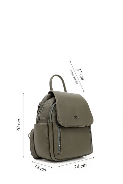 GÖNDERİ(R) Women/Girls Khaki Shoulder and Backpack