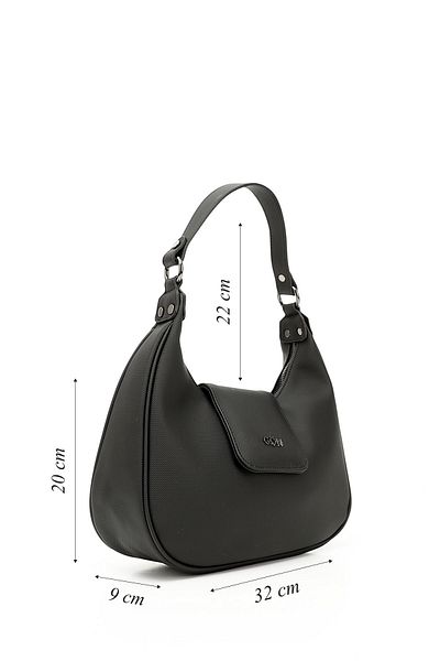 GÖNDERİ(R) Women/Girls Charcoal Long Strap Shoulder Bag